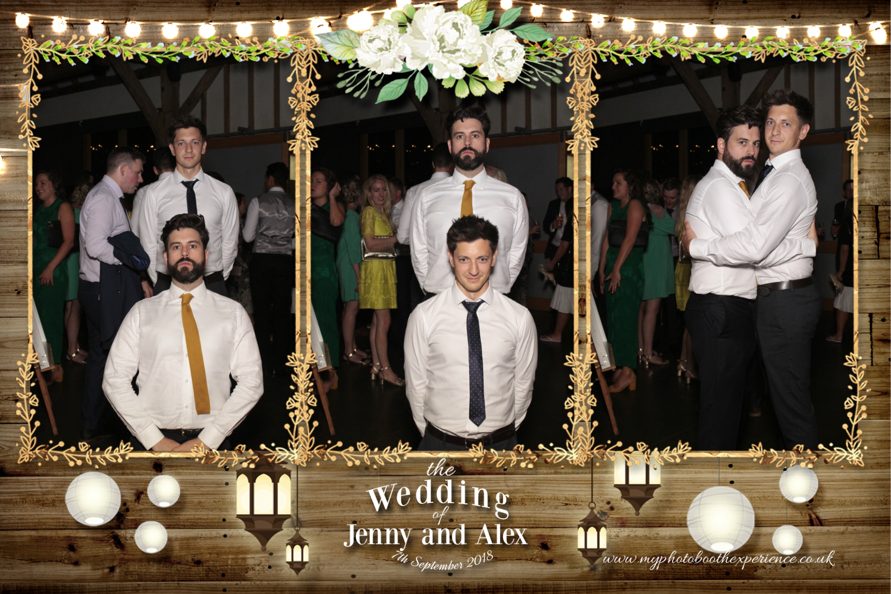 Jenny & Alex's Wedding | View more photos from the event at gallery.myphotoboothexperience.co.uk/u/MyPhotoBoothExperienceLtd/Jenny-Alexs-Wedding